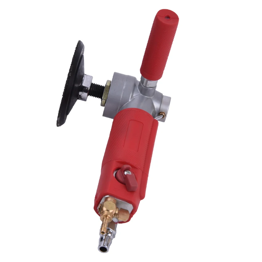 Lijadora de aire profesional neumática de 4 pulgadas, herramienta de amoladora angular, tipo alimentado por agua, de alta calidad