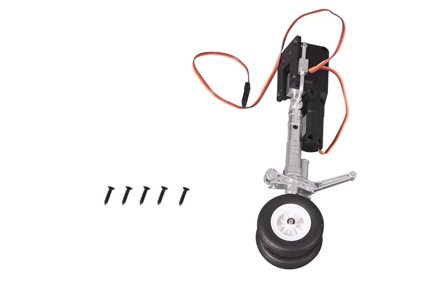 FMSRC 70mm Ducted Fan EDF Jet F18 F-18 Front Landing Gear System with retract FMSRC113 RC Airplane Model Plane Spare Parts A18