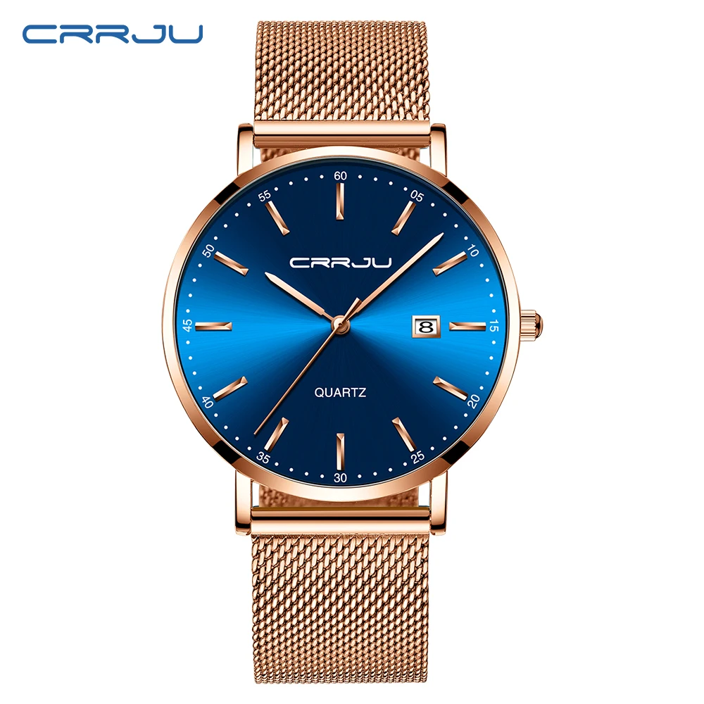 CRRJU Luxury Fashion Woman Bracelet Watch Women Casual Waterproof Quartz Ladies Dress Watches Gift lover Clock relogio feminino