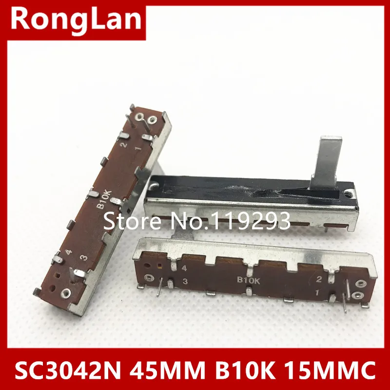 [BELLA] SC3042N 45MM 4.5 cm Single Slide Potentiometer B10K--10PCS/LOT