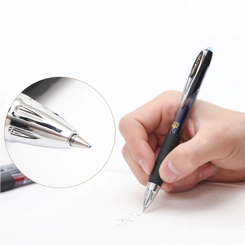 1PCS UNI Uni-Ball UMN-207 Signo 207 Retractable Gel Ink Rollerball Pen 0.5mm Japan Black Color