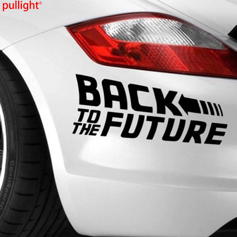 Cool Back To The Future Car Styling Sticker | Car Bumper Customize Decal Decor