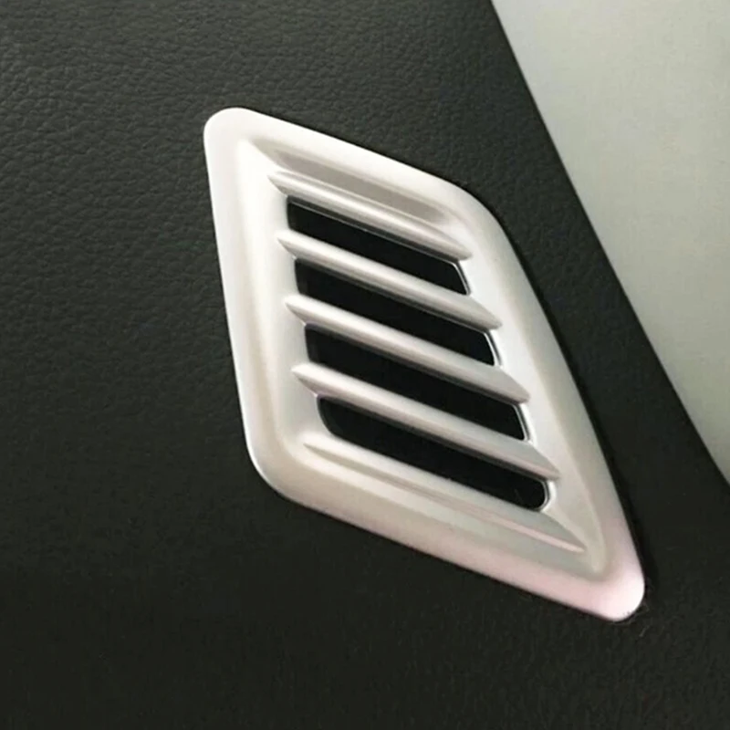 

ABS Matte For Nissan Sentra Accessories 2016 2017 2018 Car front Small air outlet Decoration Cover trim sticker Car styling 2pcs