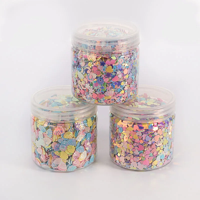 New Box 75g-80g/Box Five Mixed Colors Shape Loose Sequins Paillettes Nails Art Manicure Material,Wedding Decoration Confetti