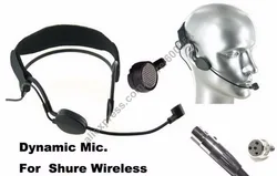 MICWL Top Quality Cardioid Dynamic Headset Microphone For Shure Wireless Head Headworn Wearing Mic Mini XLR TA4F 4Pin ME3-DY-ULX