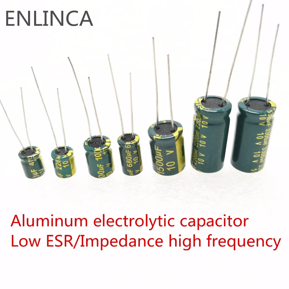 5-20szt 6.3v 63v 100v 250v 400v 450v Niski ESR wysokiej częstotliwości aluminiowy kondensator 47UF 100UF 220UF 330UF 470UF 680UF 1000UF 1500UF — zdjęcie 6
