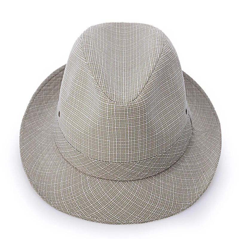 England Retro  Top Jazz Hats for Men  4 Size 57 58 59 60CM Straw hat New Fashion Women Men Sunhat Gentleman