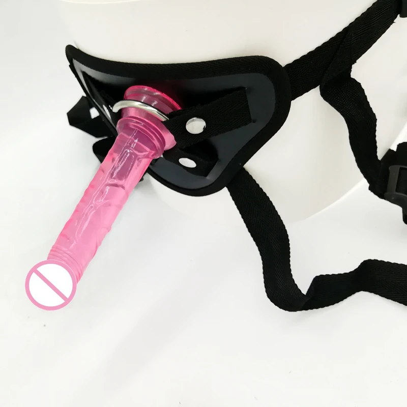 Thierry Strap On Mini Dildo Panties 14.5*2.4cm Silicone Penis With Suction Cup Strapon Harness for Vagina/Anal Plug Sex Toys