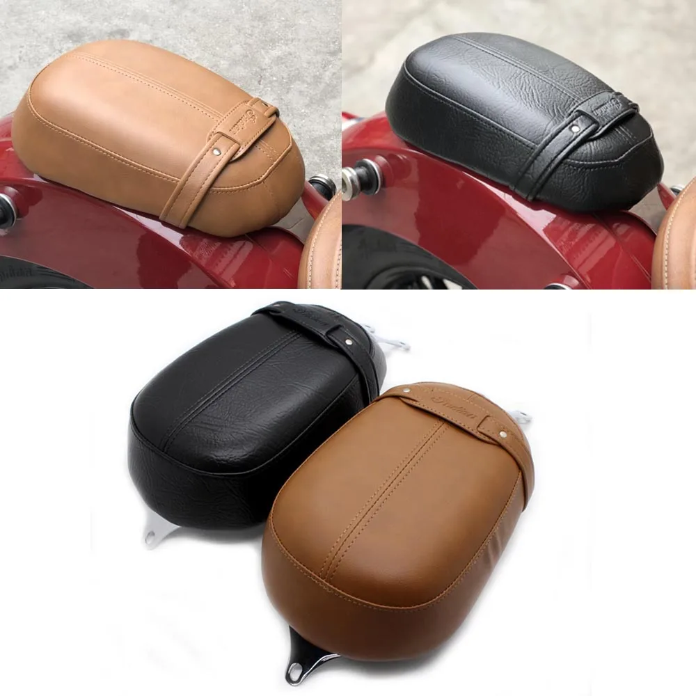 Motorcycle Seat Cushion Modification Leather Cushion Comfortable Rear Seat Accessories For Indian Scout Sixty2014 2015 2016 2017