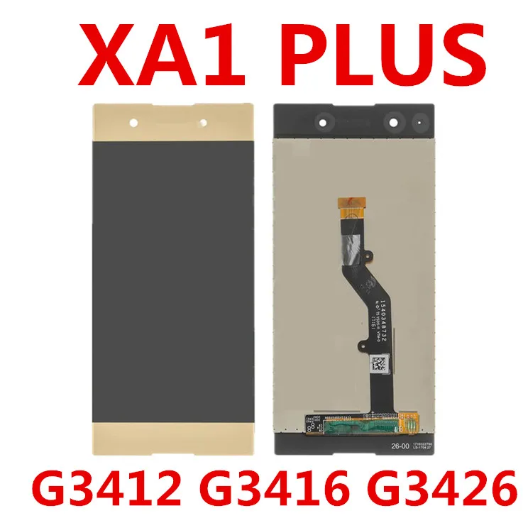 

For Sony Xperia XA1 Plus Display G3412 G3416 G3426 G3412 G3421 LCD Screen Touch Glass Digitizer Assembly