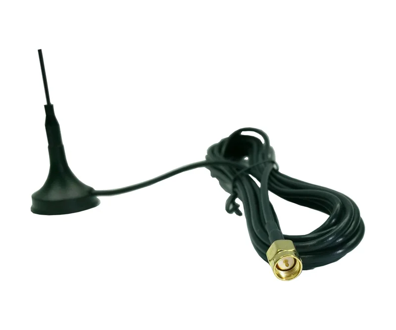 Bingfu 7dBi SMA Male Magnetic Base Antenna - 868/915MHz For RFID, ZigBee, Smart Home (Model 4A1-0088-S01SP-070-300)