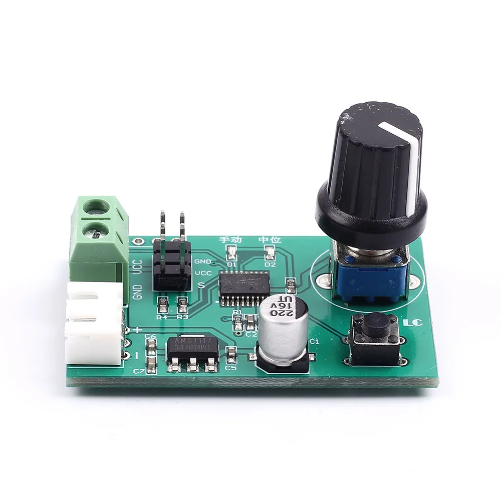 Dual Servo Motor Drive Module Controller Debugger for Robot Servo Control Board DC 5V-9V