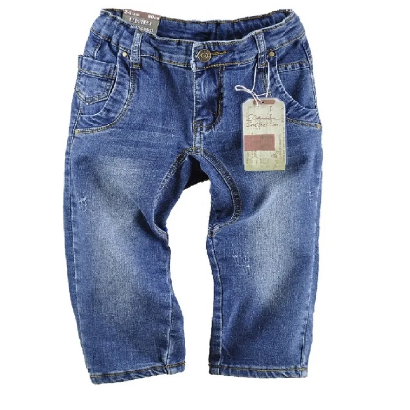 Hooyi Girls Jeans Children Denim Pants Kids Jeans Boys Jean Pants bebe Trousers 2 3 4 5 6 7 8 Years