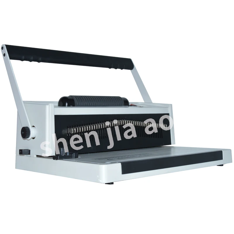 Electric binding machine Coil200Pro single coil spiral coil snake binding machine contract text punching machine