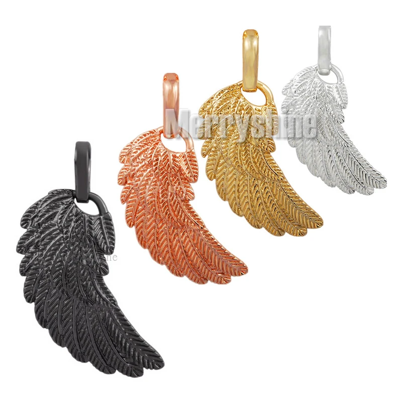 Eudora Angel Caller Wing Pendant Copper Metal Big Feature Pendants for Harmony Bola Fashion Jewerly