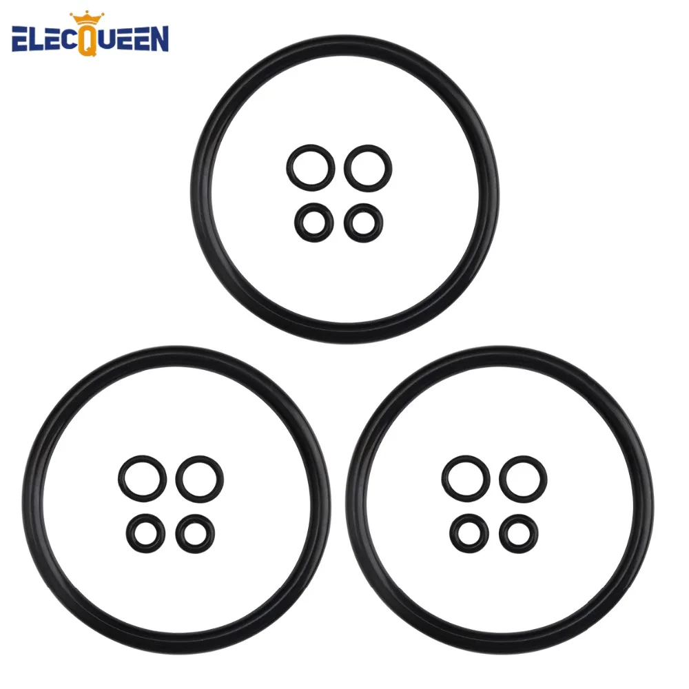 3pcs /lot Food Grade Cornelius Keg Seal O-Ring,Home Brew Beer Keg lid Replacement O Ring,Black Rubber O rings Gasket