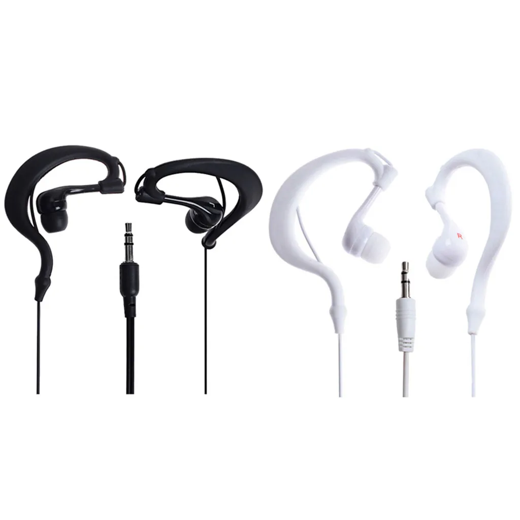 3.5mm Earhook Sport Waterproof IPX8 Earphone Headphone for iPod MP3 Player