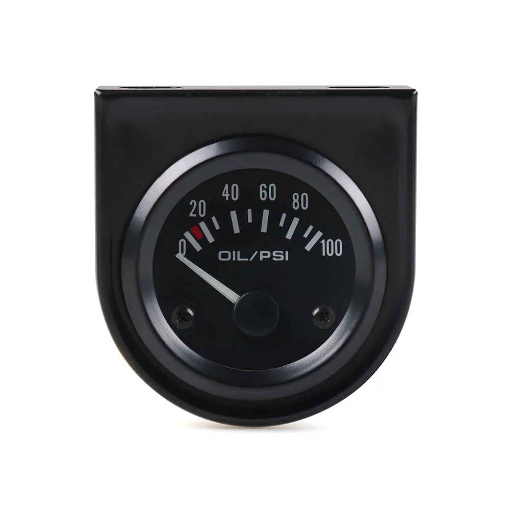 2INCH 52MM Black Volt meter Water temp Oil temp gauge Oil press gauge Fuel level gauge AMP Meter Triple gauge kits Car meter