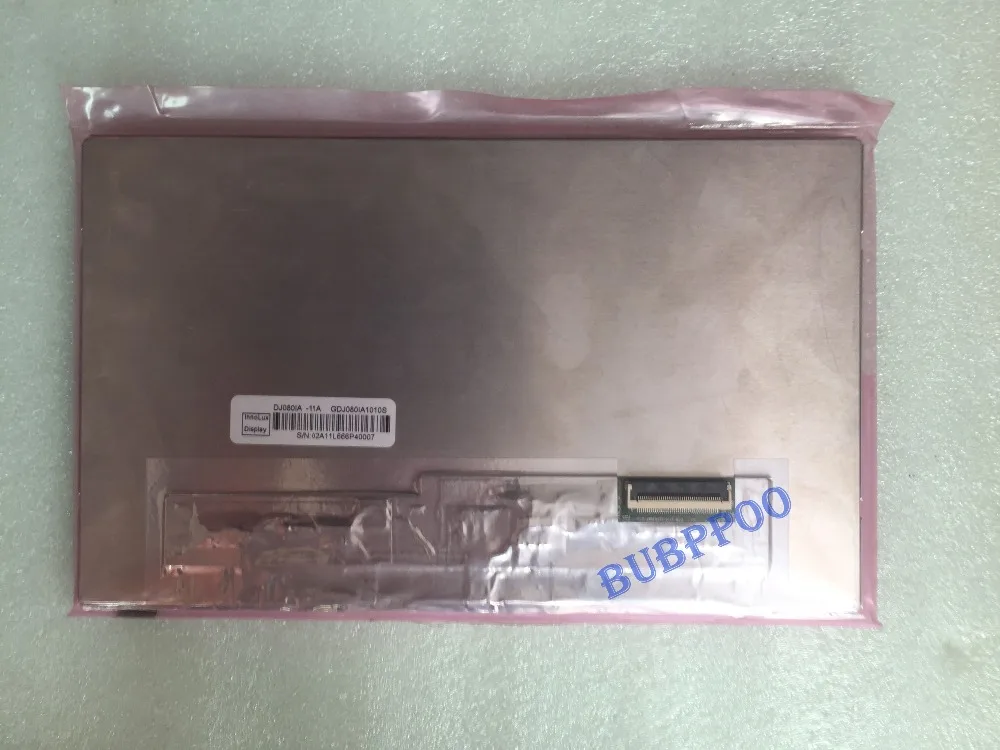 Original NEW 8.0 inch TFT LCD Screen DJ080IA-11A DJ080IA 11A DISPLAY PANEL 1280x720 WXGA with tracking number