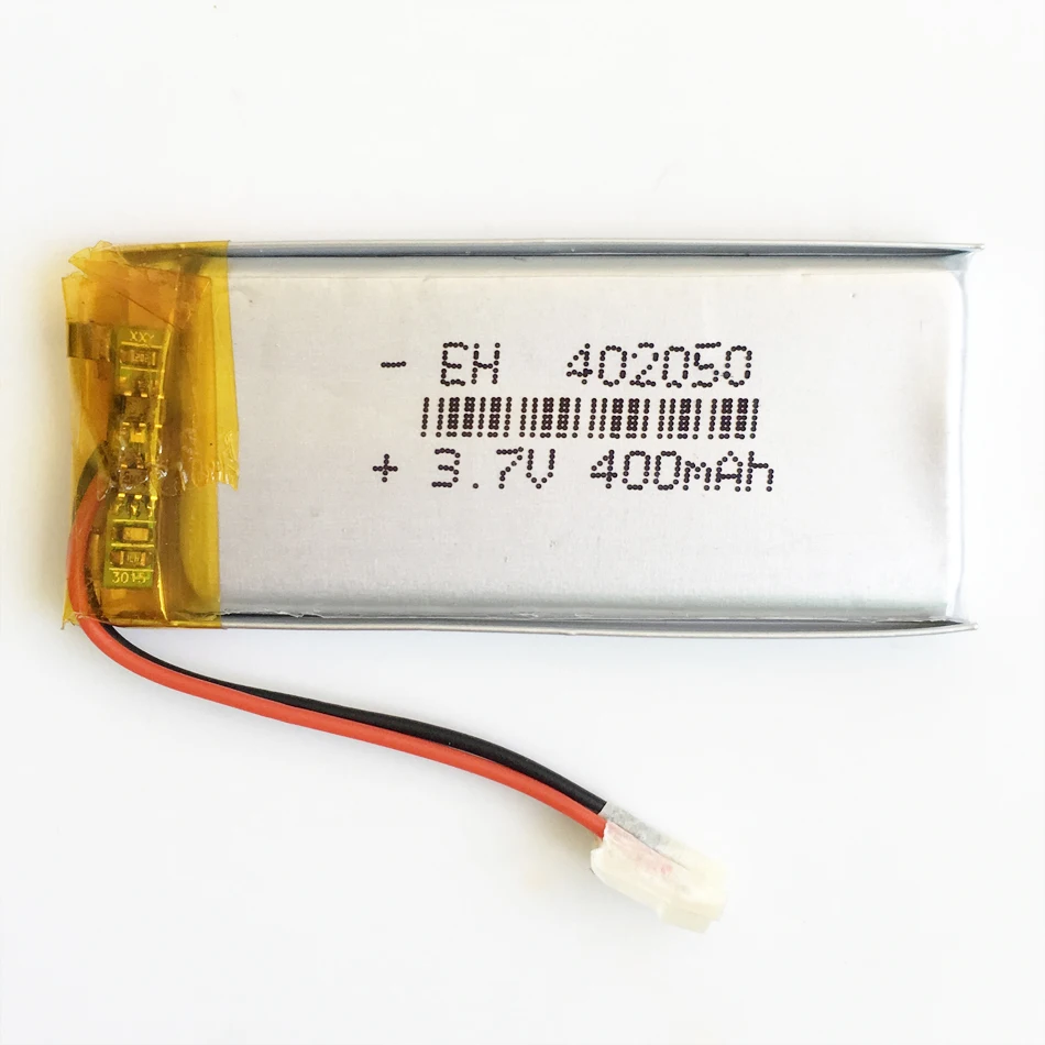 Lot 5 PCS EHAO 402050 3.7V 400mAh Lithium Polymer LiPo Rechargeable Battery For Mp3 GPS PSP bluetooth mobile electronic part