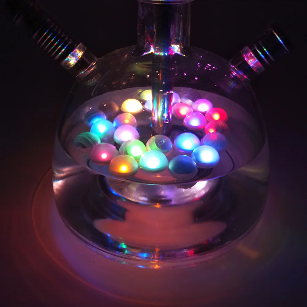 12 Pcs/lot Romantic LED Fairy Pearls Orbs Glowing Light Fortune Magic Ball Floating Lamps for Party Wedding Decoration