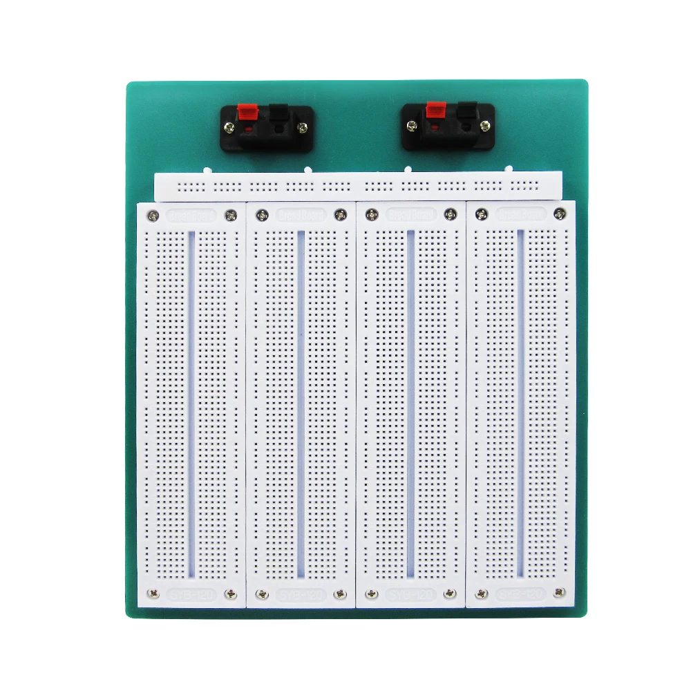 

HAILANGNIAO 4 In 1 700 Position Point SYB-500 Tiepoint PCB Solderless Bread Board Breadboard 4 packs