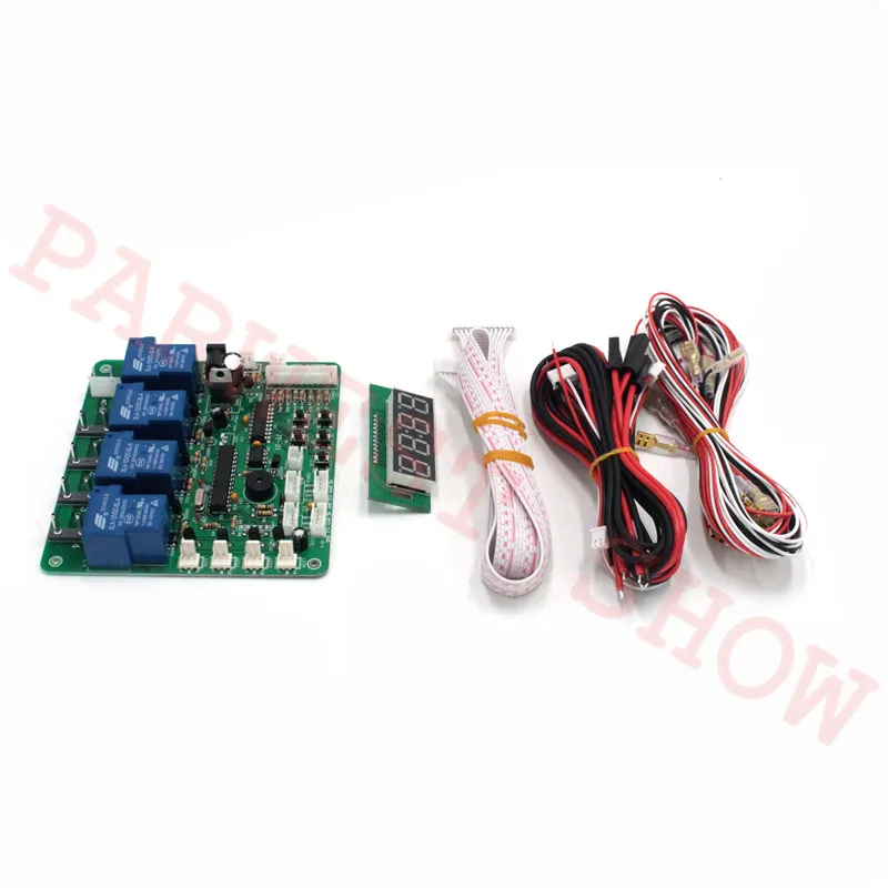 JY-21 multi function 4 digits coin operated timer board for 1-4 devices machines/ coin operated timer for vending machine