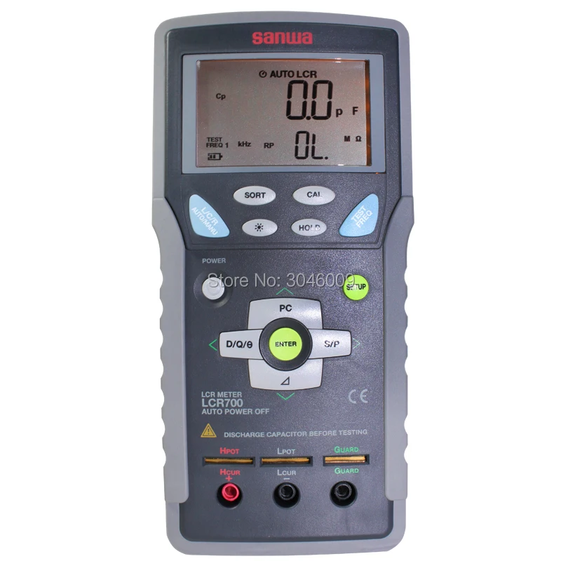 Japan Sanwa LCR700 LCR Meters/100KHz Handy type LCR meter; Inductance/resistance/capacitance test meter