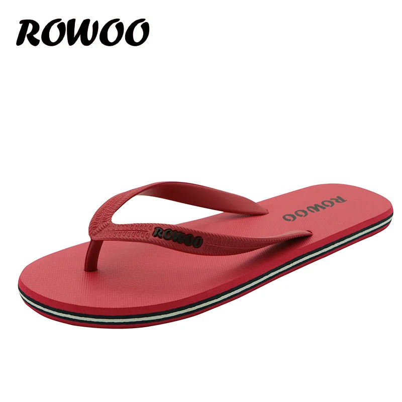 2024 Hot Sale Summer Rubber Shoes Fashion Flip Flops Men Sandals Indoor Outdoor Male Flat Beach Slippers Wholesale Dropshipping