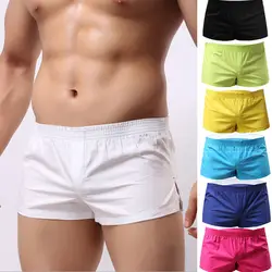 Shorts de algodão respirável masculino, esportes de ginástica masculino, correndo, sono, confortável, casual, 7 cores, verão, 2022