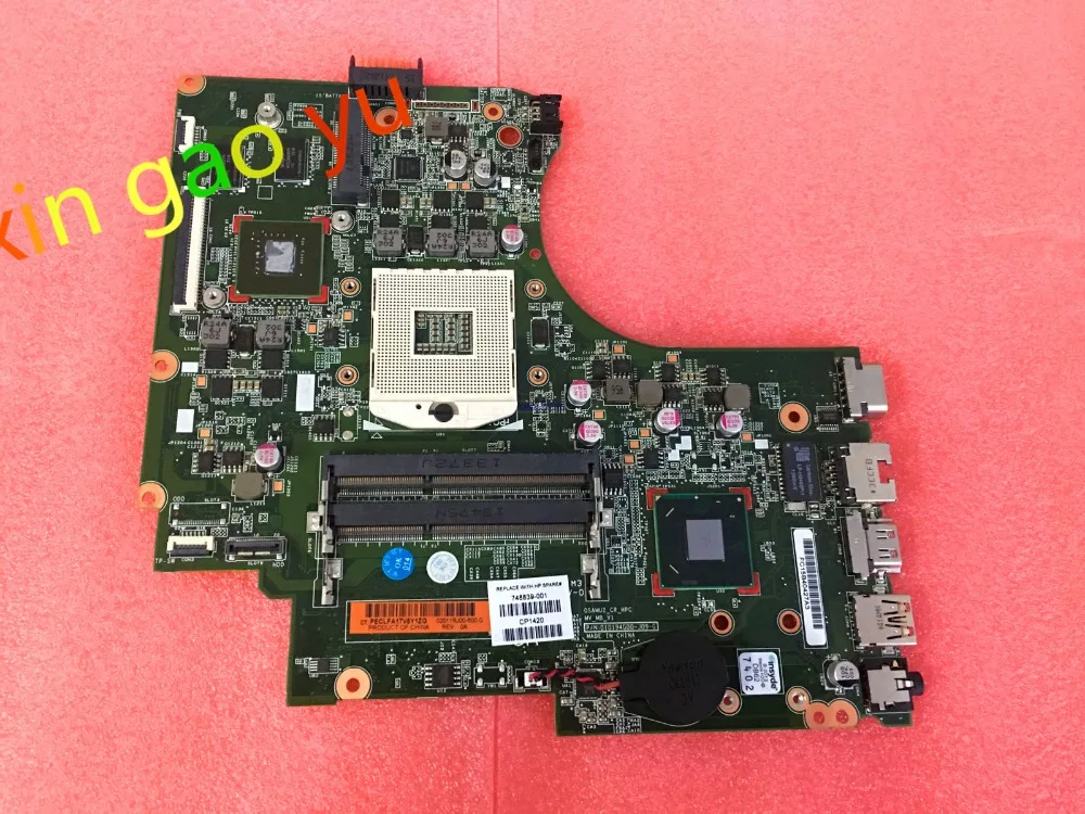 

Для материнской платы ноутбука HP 15-D 250 G2 748839 -001 GT820M 1G 100% протестировано идеально