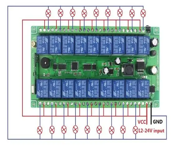 DC 12V 24V 10A 18CH RF Bezprzewodowy przełącznik zdalnego sterowania 1000 m Sterowanie przemysłami w rolnictwie