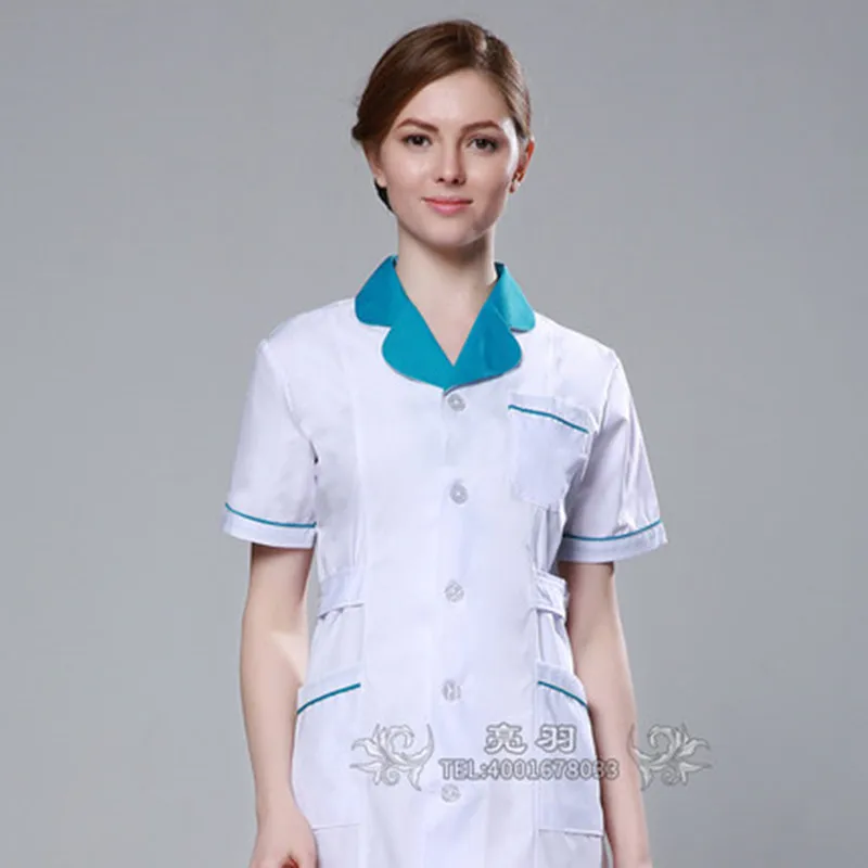 ใหม่มาถึงคุณภาพสูงยาวแขนสั้นพยาบาล Uniformes โรงพยาบาลพยาบาล Scrubs ขายร้อนคลินิกทันตกรรม Beautician ชุด