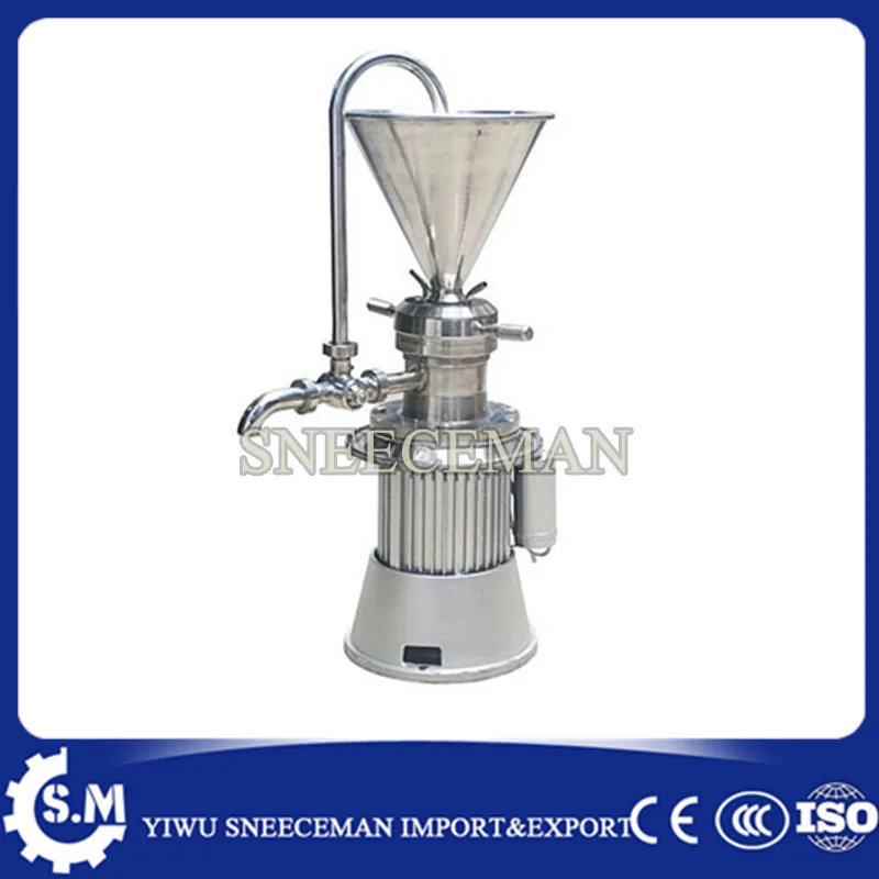 

hot sale Food Industry vertical type peanut butter colloid mill maker machine