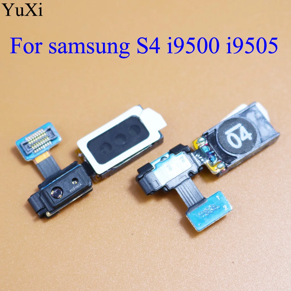 YuXi Earpiece Ear Speaker Sound Receiver Flex Cable Repair For Samsung Galaxy S4 GT-I9500 I9505 I337 M919 I545 L720 R970