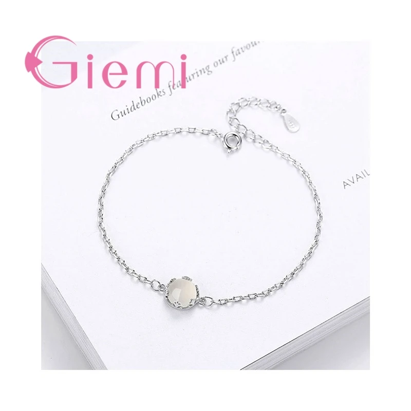 Luxury Romantic Bracelet   Silver Nice Pearl Clear Cubic Zircon Women Dance Party Jewelry High Quality