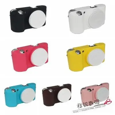 Silicone Camera Cover Case for Samsung NX500 NX-500 TPU Soft Silicone Rubber Camera Pouch Bag