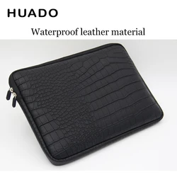 Leather Laptop sleeve bag Waterproof Notebook cover Pouch Case for  xiaomi  Macbook Air Pro Retina12 13 inch