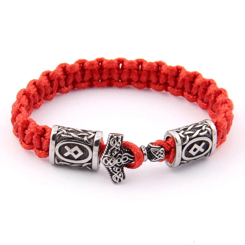 Thor Hammer Mjolnir Viking Men's Bracelet