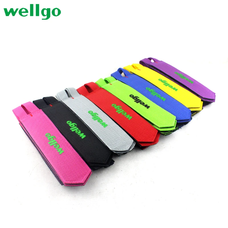 1 pair Wellgo Nylon Bicycle Pedal Straps MTB Toe Clip Strap Belt Mountain Road Bike Pedal Tape Fixed Gear Cycling pedal strap