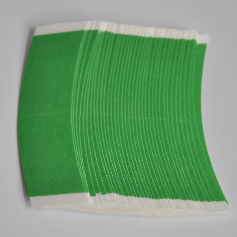 

36pcs/lot Newest 2-4+ Weeks Easy Green Strips Hair System Adhesive Wig Tape For Lace Wig/Toupee