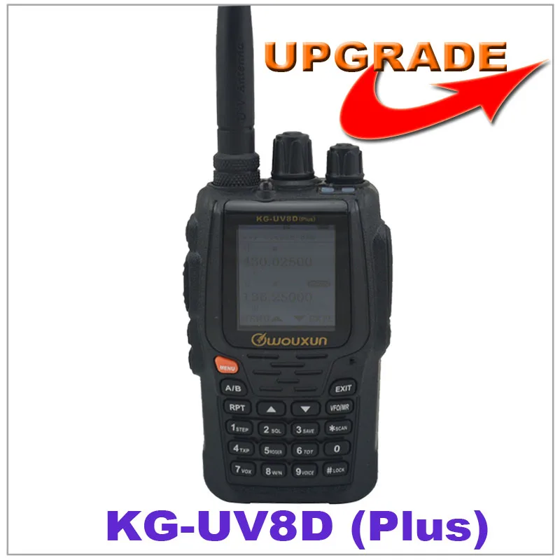 

WOUXUN KG-UV8DPLUS KG-UV8D Plus VHF:136-174MHz & UHF 400-480MHz Dual Band DTMF Two-way Radio (KG-UV8D Upgrade Version)