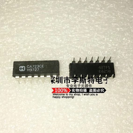 Send free 10PCS CA723CE  DIP-14   New original hot selling electronic integrated circuits