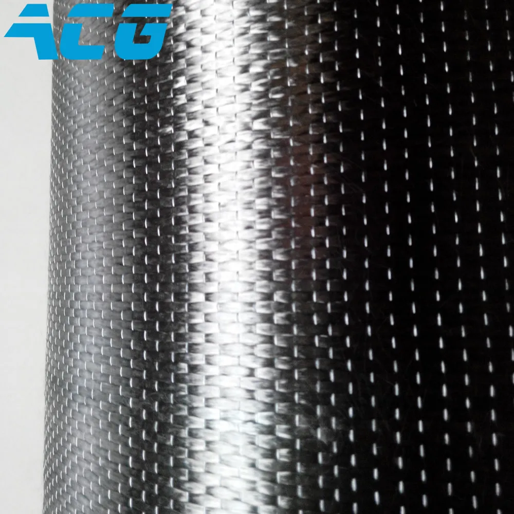 5m/lot 30cm width 12K UD Carbon fiber 300GSM  bridge repair building reforcement