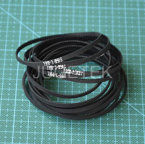 

1.5 Pulley Belt Closed-loop 195mm length belt 130 teeth 3mm width