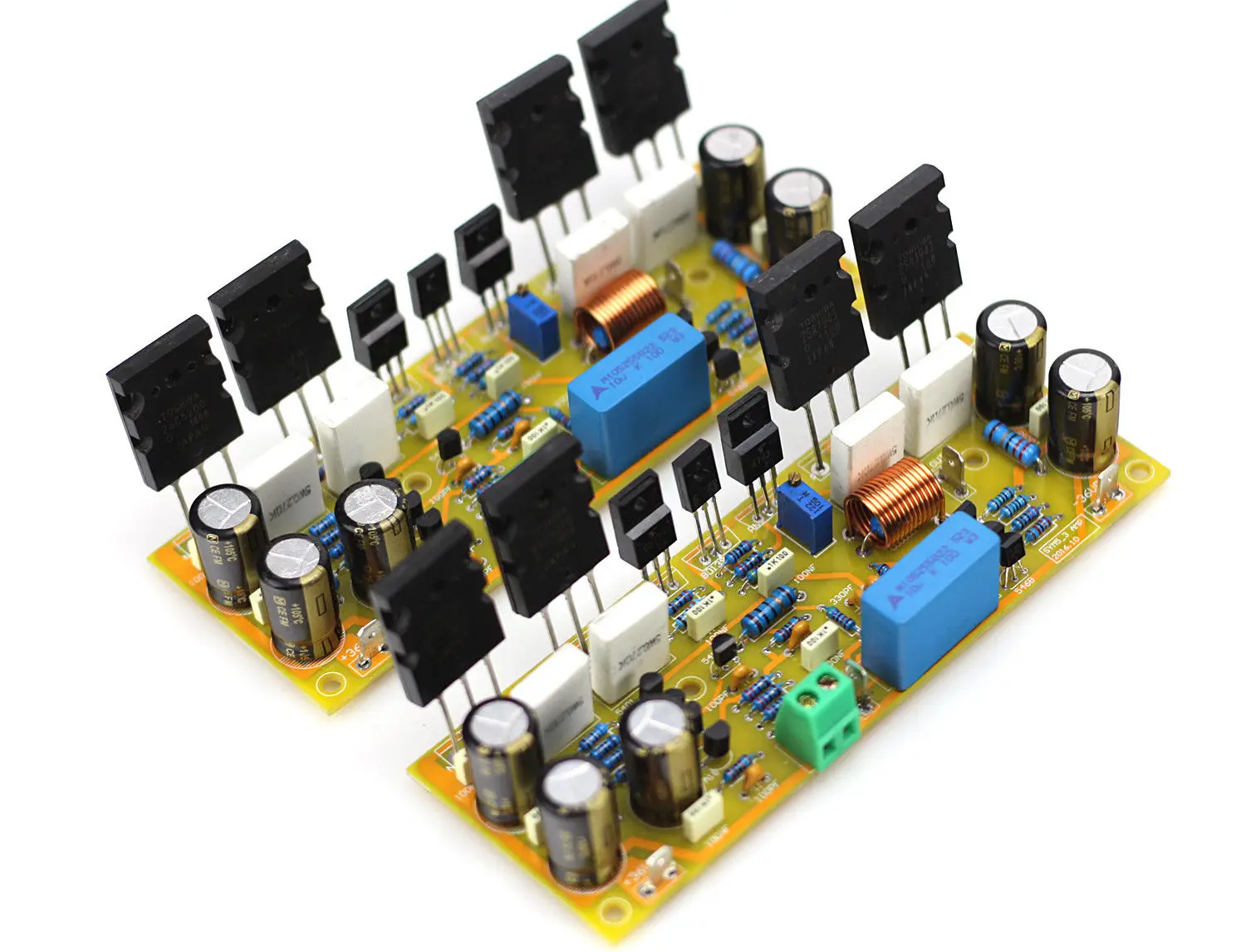 

GZLOZONE DIY One Pair Classic Symasym5-3 Discrete Power Amplifier Kit (1943/5200)