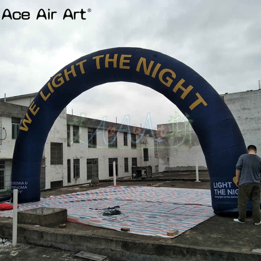 Inflatable Round Arch with Logo for Product Promotion in the Shop