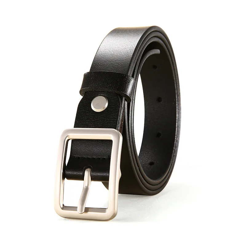 

New Designer Fashion Women's belts Genuine Leather Brand Straps Female Waistband Pin Buckles Fancy Vintage women belt 2.8cm