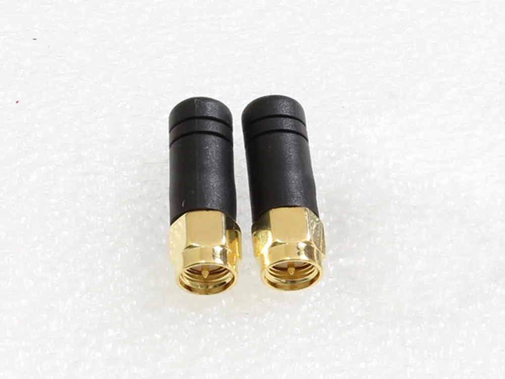 2pcs/lot  2.4G omnidirectional Glue stick antenna 3cm wireless serial interface module SMA 2db Internal screw needle male