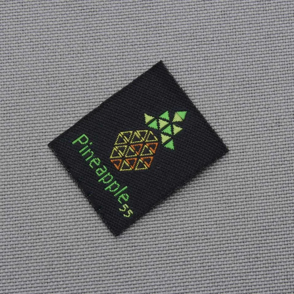 Customized clothing labels private brand woven labels and tags 1000pcs/lot